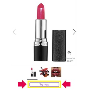 Image Showing Avon Make Up Virtual Try On