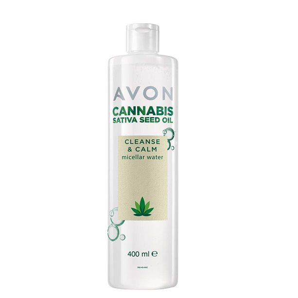 Avon Cannabis Sativa Seed Oil Cleanse & Calm Micellar Water